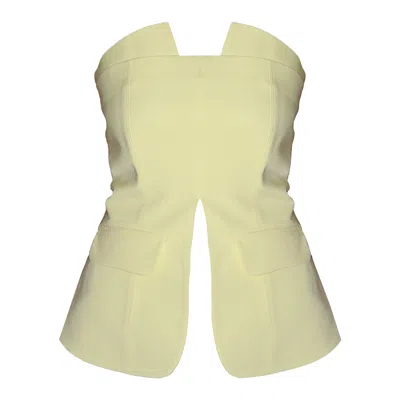 Ma Mulier Women's Yellow Ricci Bustier