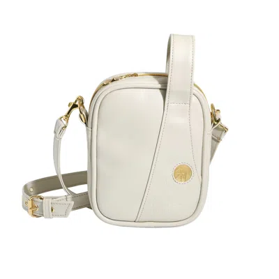 Milla Von Cosy Women's Gold / White Crossbody Bag Flex Creme