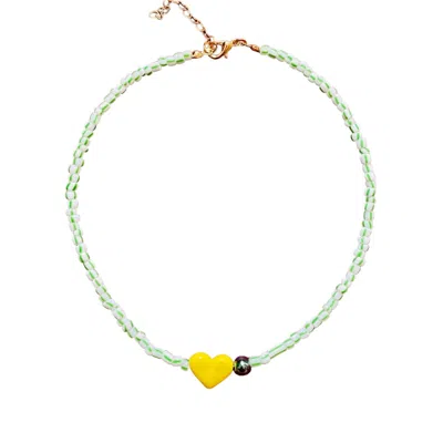 Desert Lobby Women's Green / White / Yellow Small Talk