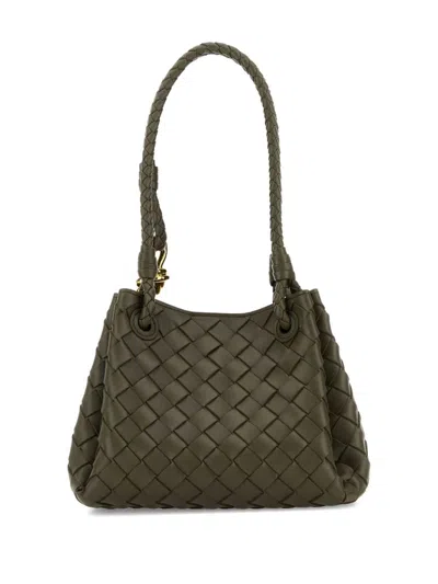 Bottega Veneta Women Parachute Small Leather Handbag