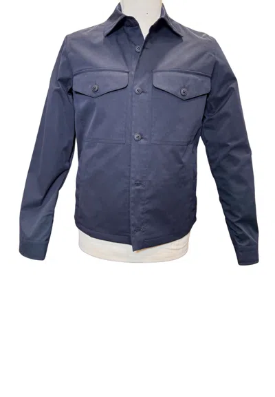 Hèskimo Men's Jackets Overshirt Man Heskimo Blue In Blue