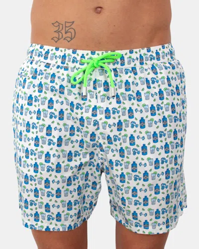 Mc2 Saint Barth Ultralight Swim Short - Gin Gym St Barth 01