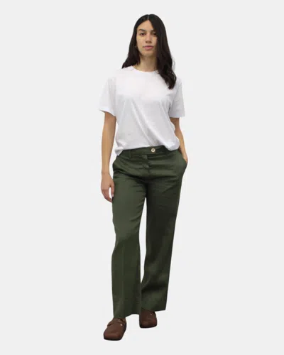 Re-hash Trousers  Mod. Nelly - Military Green
