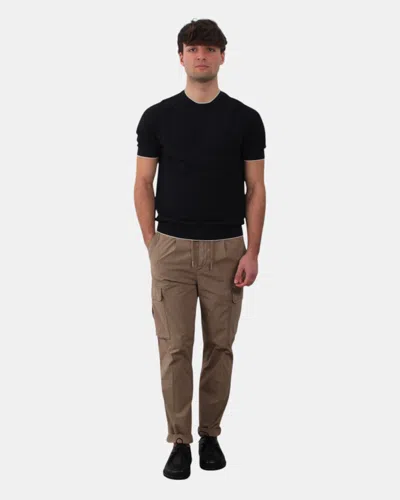 40 Weft Cargo Pants  With Coulisse - W908 Tan