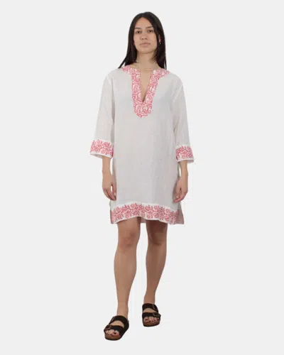 Mc2 Saint Barth Macha Beach Cover-up In White