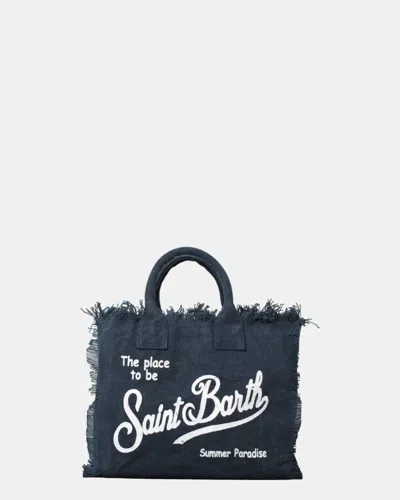 Mc2 Saint Barth Acc. Canvas Small Bag - 61 Blue Navy