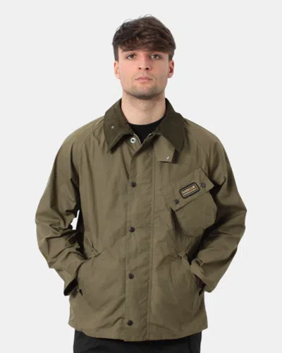 Barbour International Field Jacket  Mod. A7 Pacemaster - Gn31 Dusky Green In Green