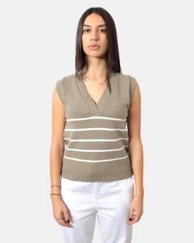 Max-mara-leisure Vest Max Mara Leisure Mod. Scafati - 002 Sand