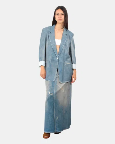 Jucca Skirt  - 998 Jeans In Blue