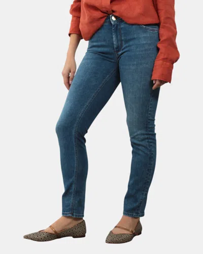 Re-hash Jeans 5 Pockets  Mod. Monica-72 - Blue In Blue