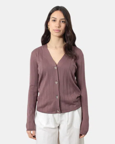 Max-mara-leisure Cardigan Max Mara Leisure Mod. Fertile - 002 Malva