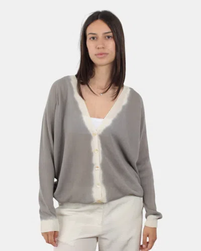 Jucca Integral Cardigan  - 275 Stone In Gray