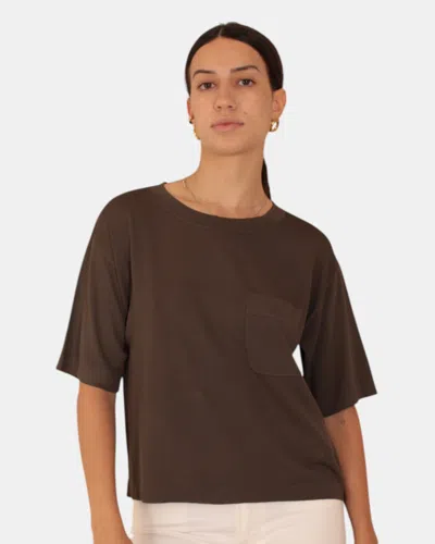 Max-mara-leisure T-shirt With Round Neck Mm Max Mara Mod. Girello - 002 Dark Green