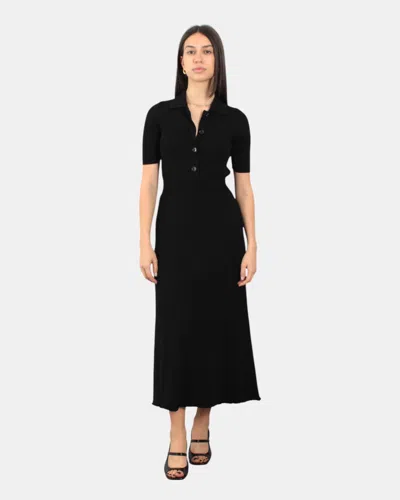 Liviana Conti Dressed Dress  A Rib - Y69-0 Black