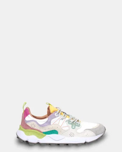 Flower Mountain Sneakers  Mod. Yamano 3 - Light Lilac/white