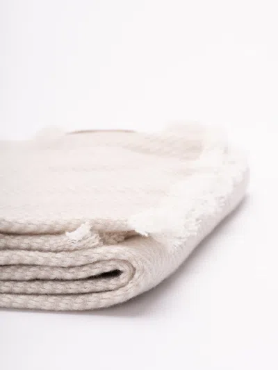 Brunello Cucinelli Men Cashmere Chevron Scarf