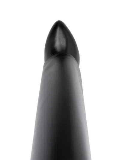 Givenchy High-heeled Boots With Structured Silhouette And Decorative Detail In Black