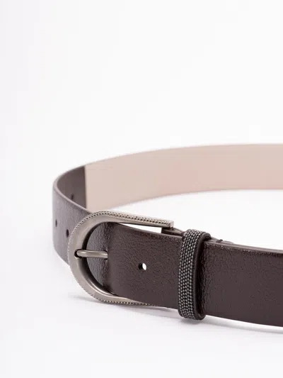 Brunello Cucinelli Crystal-embellishment Belt