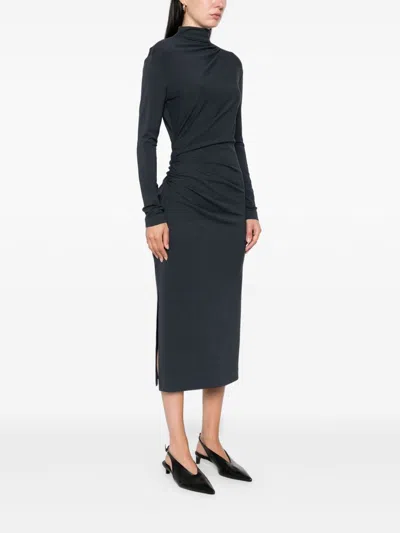 Brunello Cucinelli Women Wool Blend Midi Dress