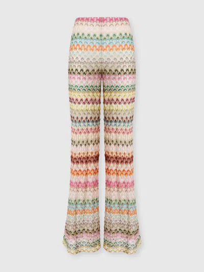 Missoni Palazzo Pants In Lace
