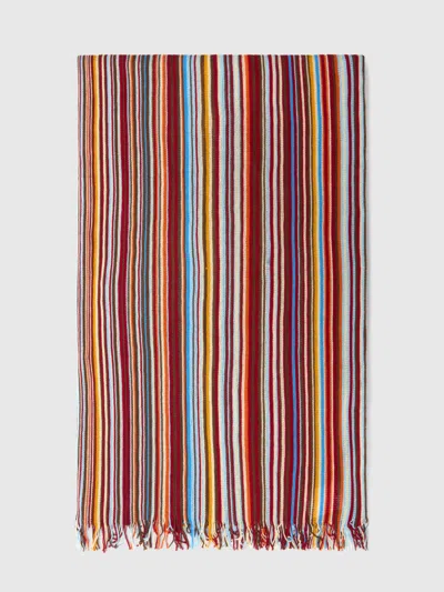 Missoni 100% Cotton Striped Pattern Scarf