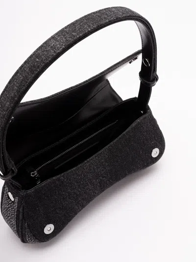 Diesel `play Clutch` Crystal Clutch In Solarised Denim