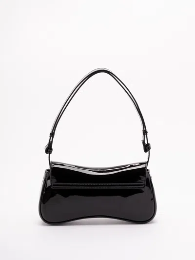 Diesel `play Mirror` Charm With Glossy Finish In Black