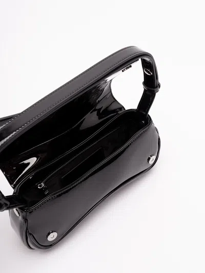 Diesel `play Mirror` Charm With Glossy Finish In Black