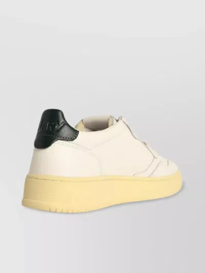Autry 'low Medalist' Leather Sneakers