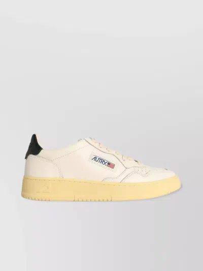 Autry 'low Medalist' Leather Sneakers