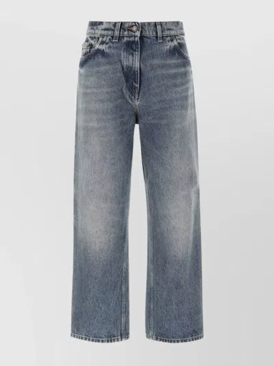 Prada Denim Jeans Belt Loops In Blue