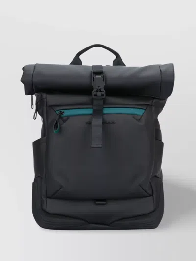 Piquadro Adjustable Straps Backpack Pockets