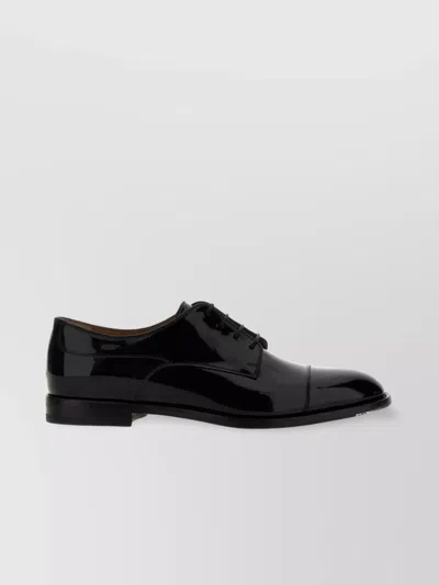 Gucci Lace-up Shoes In Patent Leather