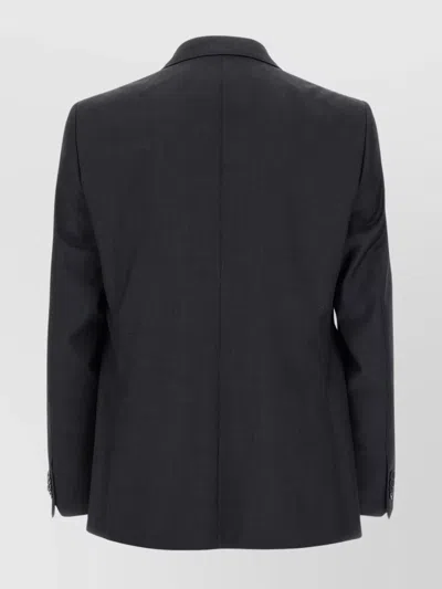 Zegna Wool Suit One Hundred And Twenty Thousand In Black