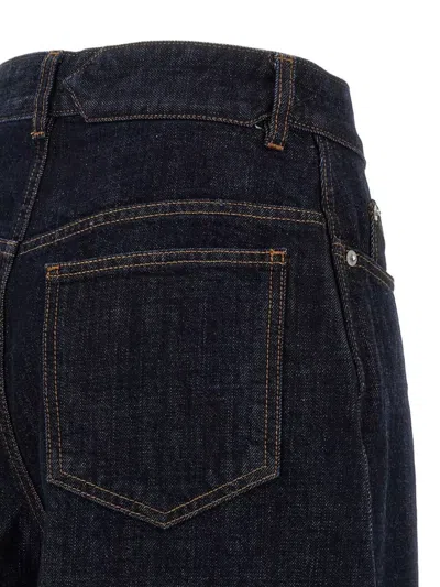 Jacquemus Ovalo Denim Trousers Featuring Pockets