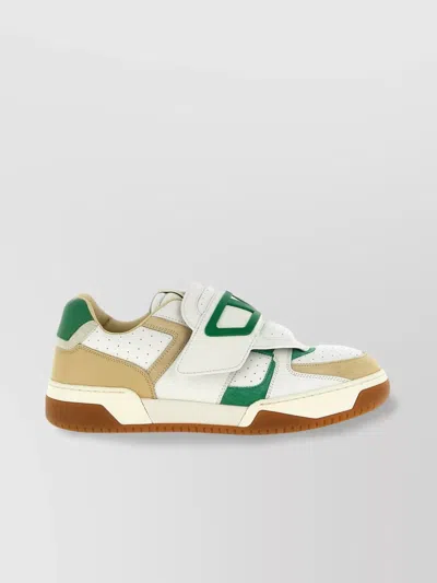 Valentino Garavani Vg Joie De Jouer Sneaker In Nappa Calfskin In White
