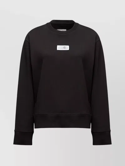 Mm6 Maison Margiela Sweatshirt Mit Nummern-applikation