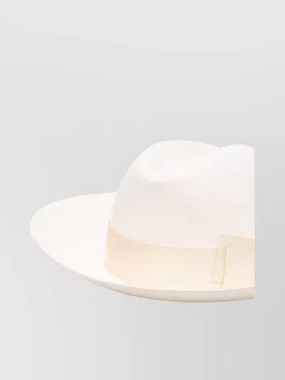 Borsalino Side Bow Straw Hat