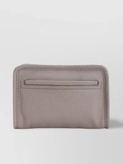 Berluti Grained Leather Shoulder Bag In Gray