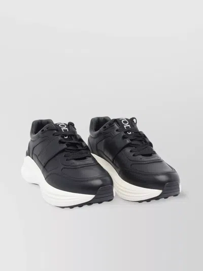 Tod's Low Top Leather Sneakers