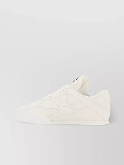 Chloé Leather Low-top Sneakers Quilted Stitching