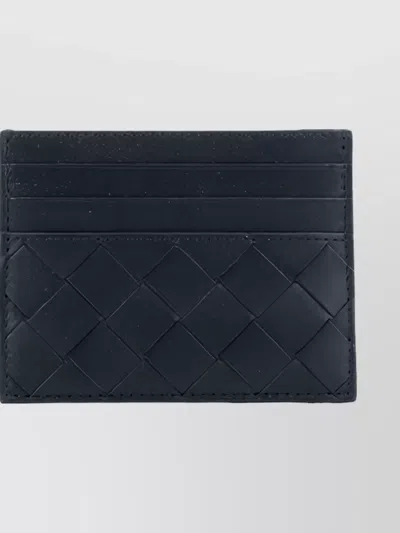 Bottega Veneta Compact Textured Wallets With Sleek Design