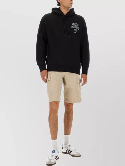 Carhartt Hooded Kangaroo Pocket Sweater In Black