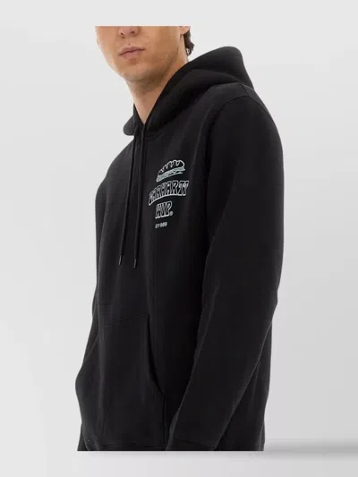 Carhartt Hooded Kangaroo Pocket Sweater In Black