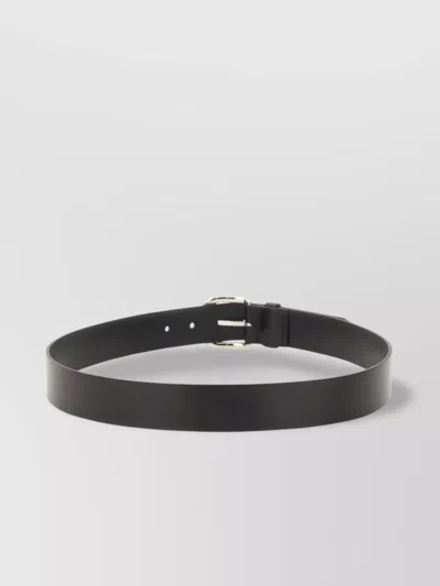 Isabel Marant Adjustable Metal Buckle Smooth Finish Belt
