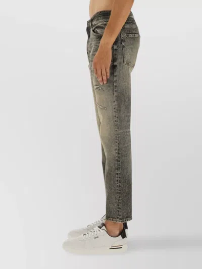 Hugo Boss Distressed Denim With Belt Loops