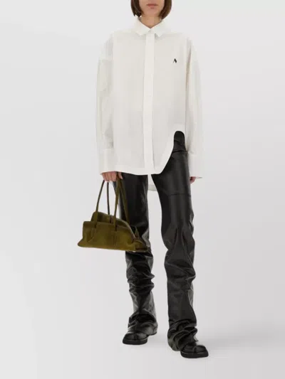 Attico Diana Shirt In White