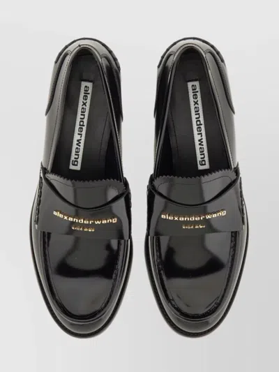 Alexander Wang Shiny Round Toe Loafers