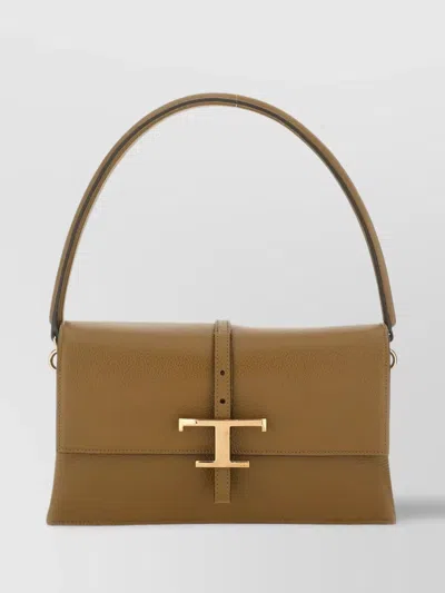 Tod's Shoulder Bag With Adjustable Strap And Back Pocket