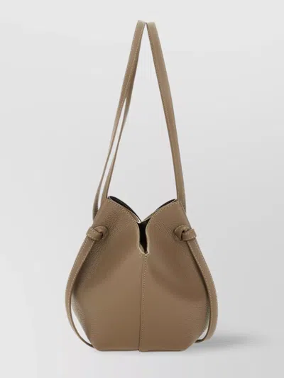 Yuzefi Knotted Bucket Shoulder Bag
